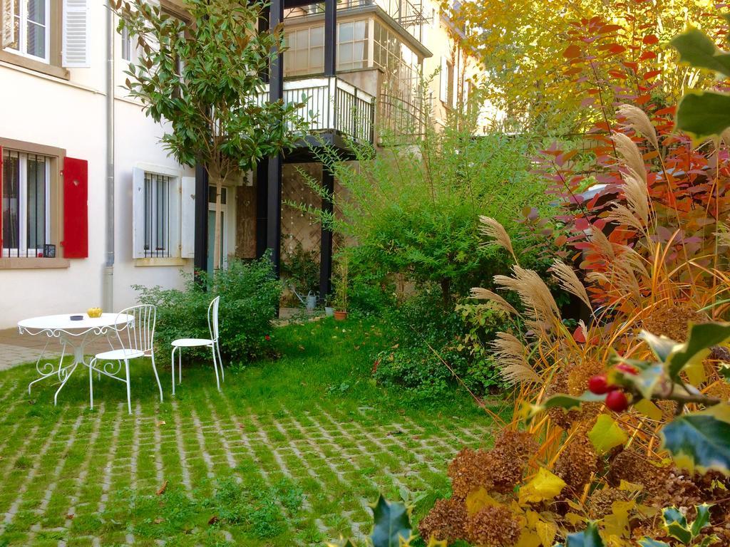 Villa Schiller, 2 Studios Cote Jardin - Quartier Orangerie Strasbourg Exterior foto